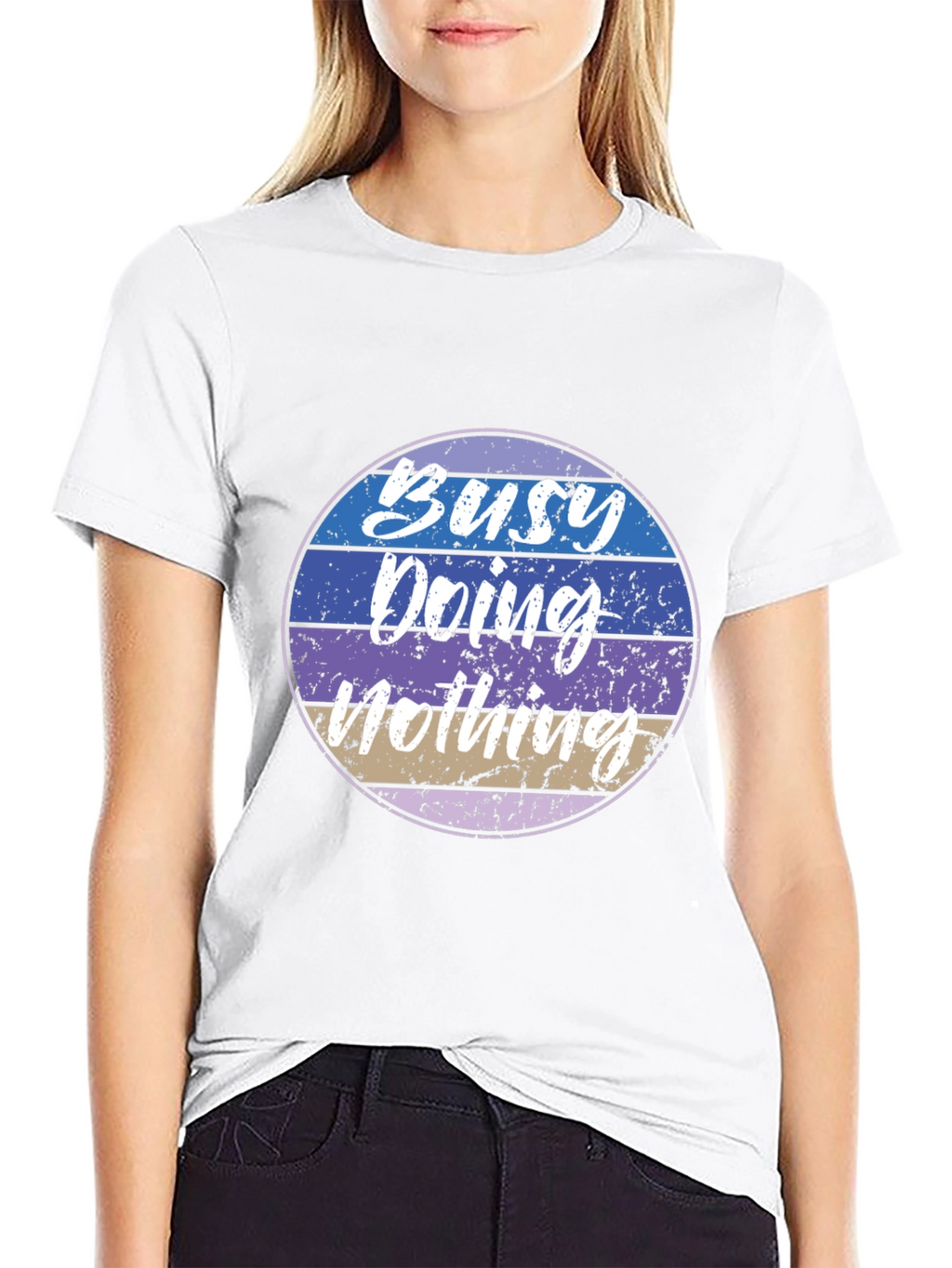 Busy Doing Nothing Graphic Tee