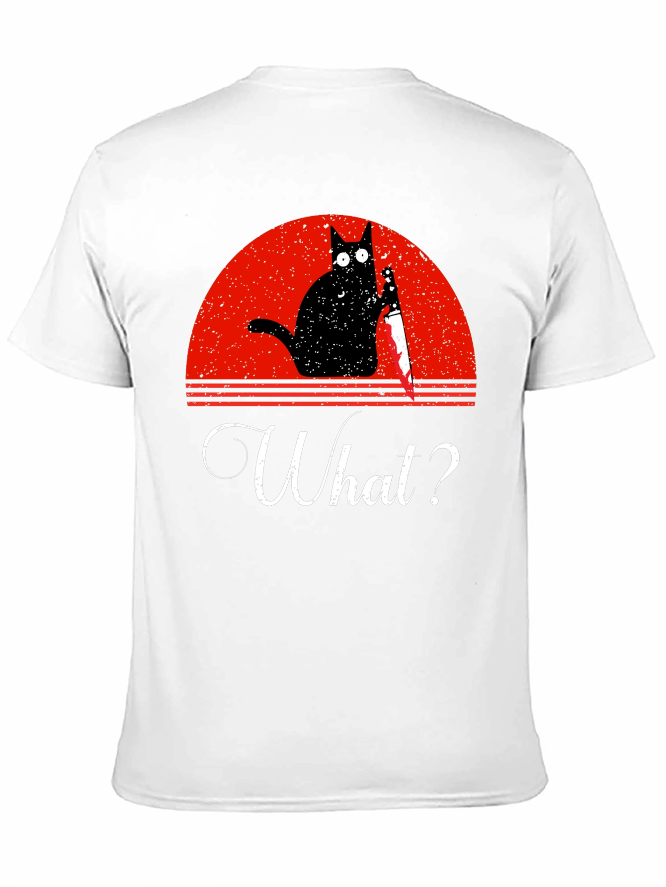 Funny Cat What? T-Shirt