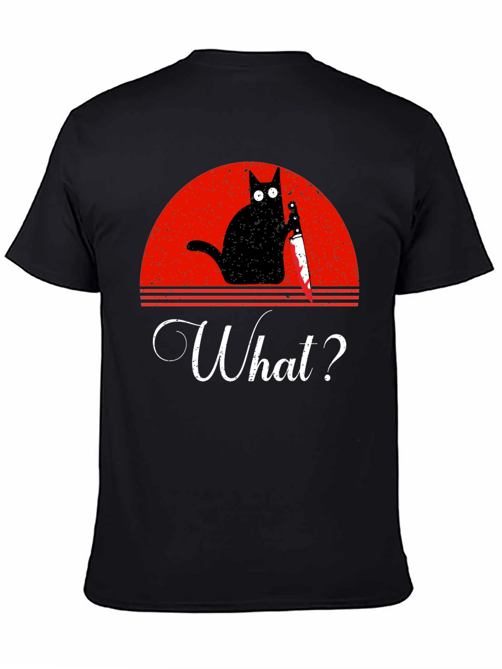 Funny Cat What? T-Shirt
