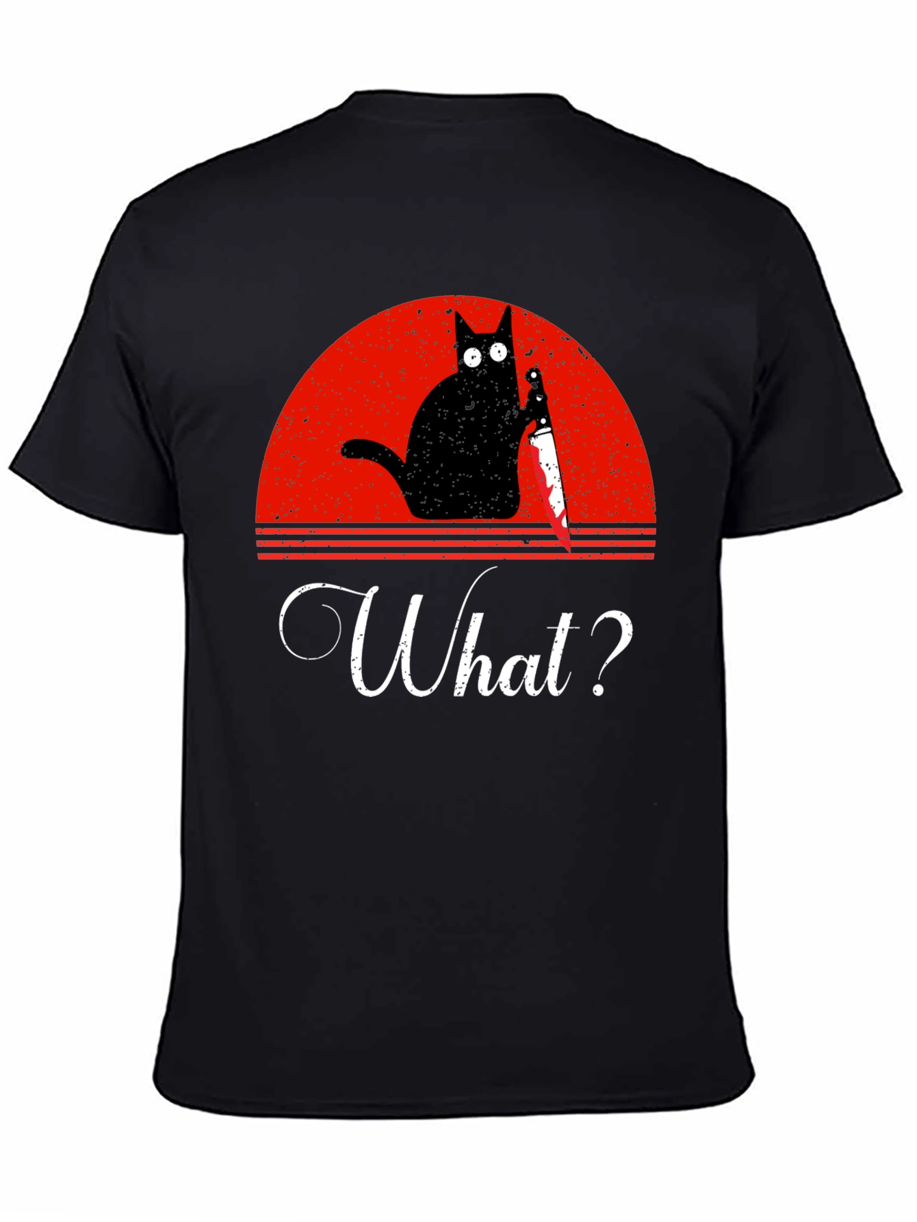 Funny Cat What? T-Shirt