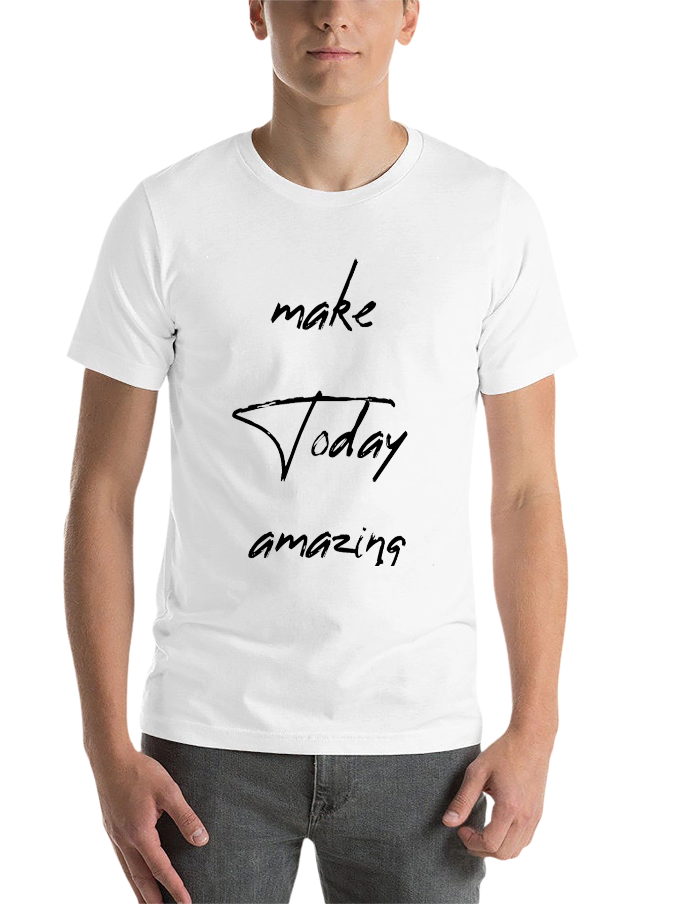 Make Today Amazing Black T-Shirt