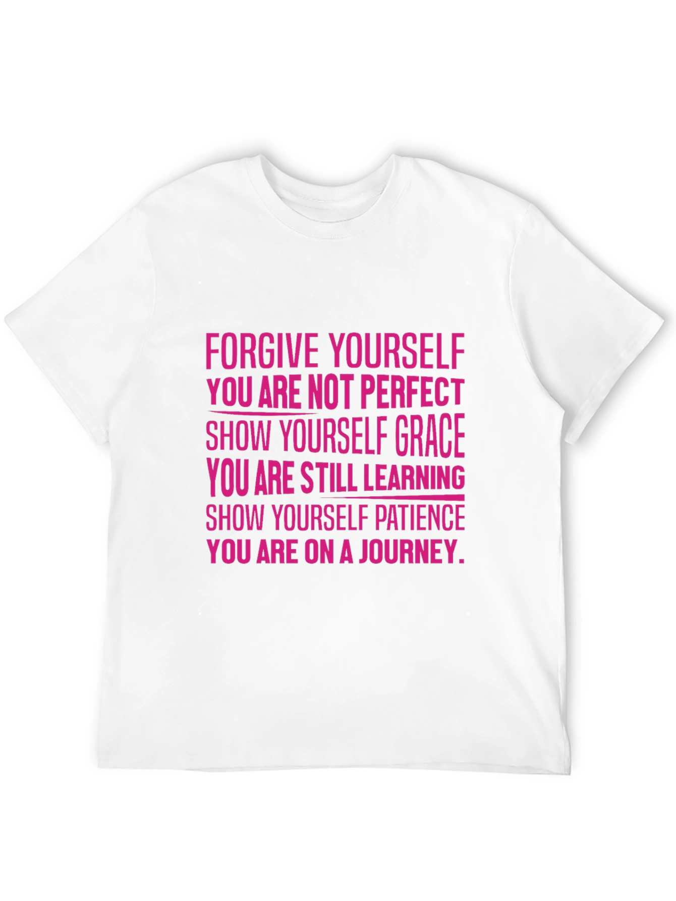 Inspirational T-Shirt: Forgive Yourself Graphic Tee