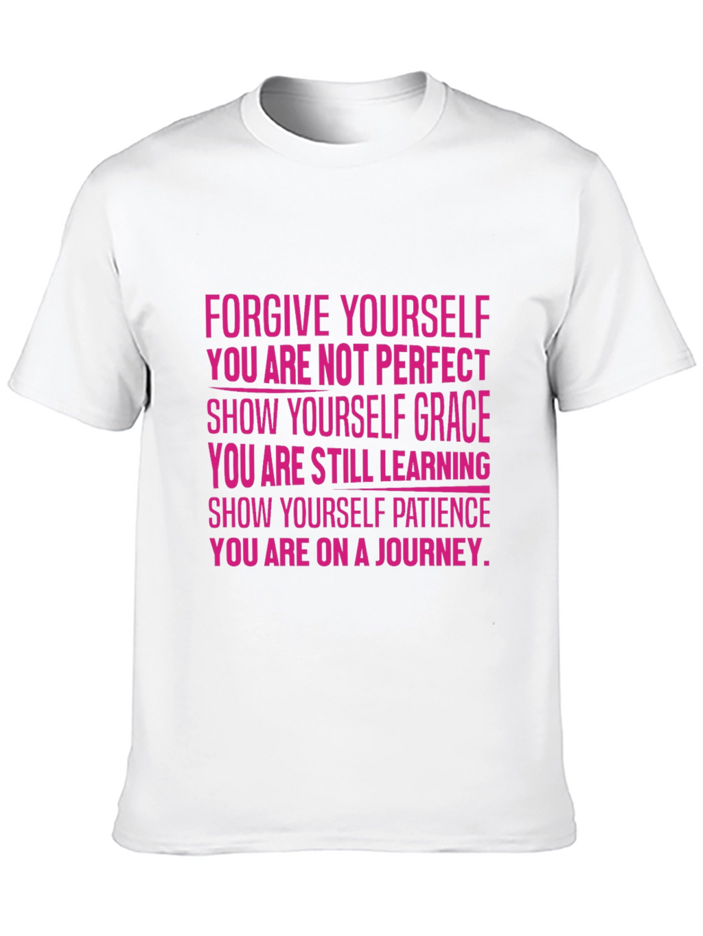 Inspirational T-Shirt: Forgive Yourself Graphic Tee