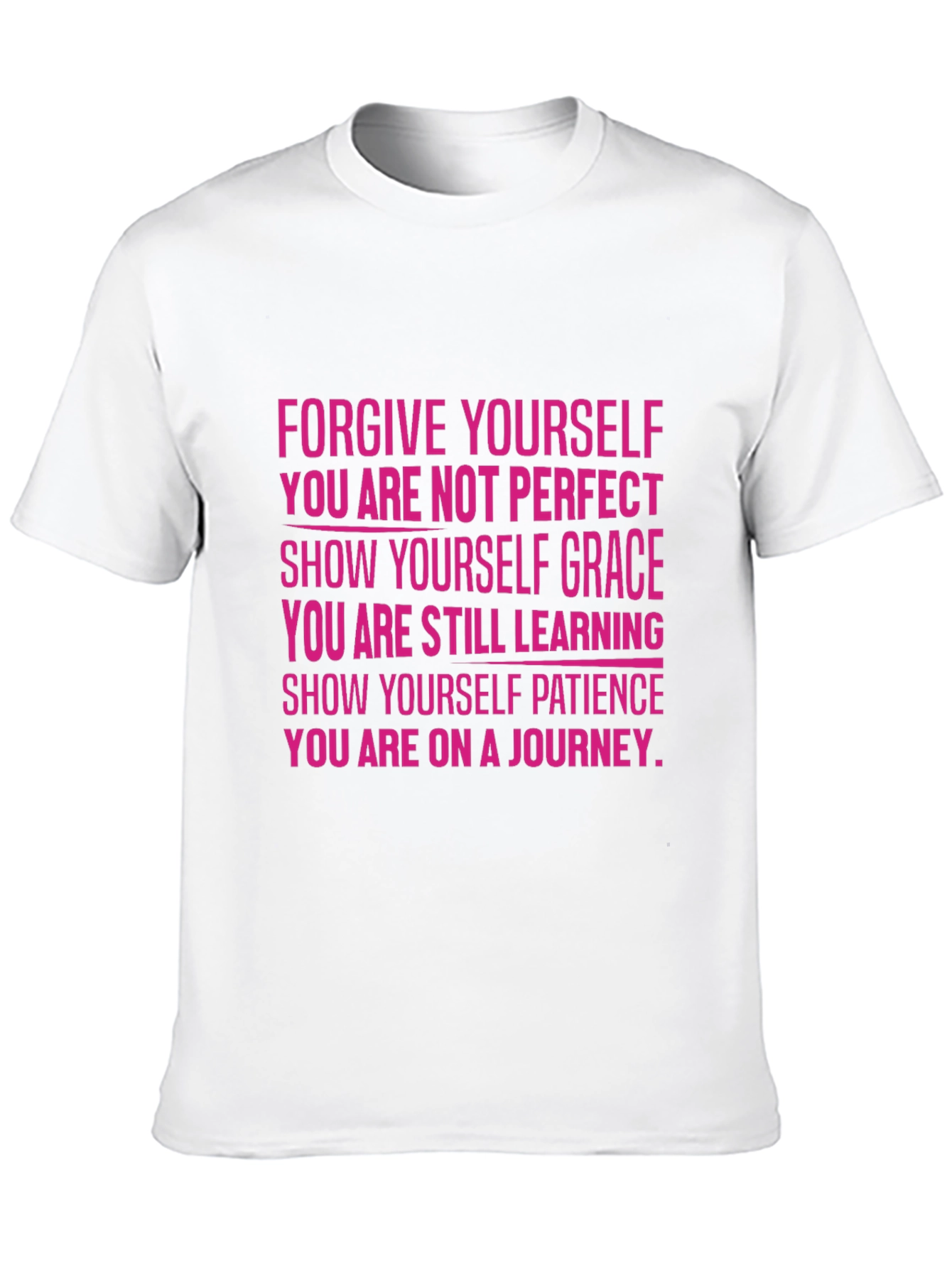 Inspirational T-Shirt: Forgive Yourself Graphic Tee