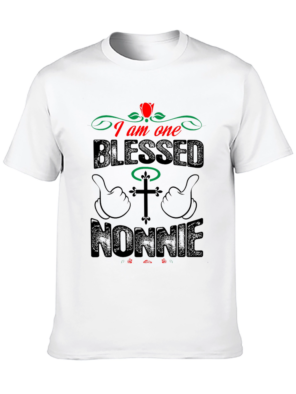 Blessed Nonnie T-Shirt - Christian Mens Tee