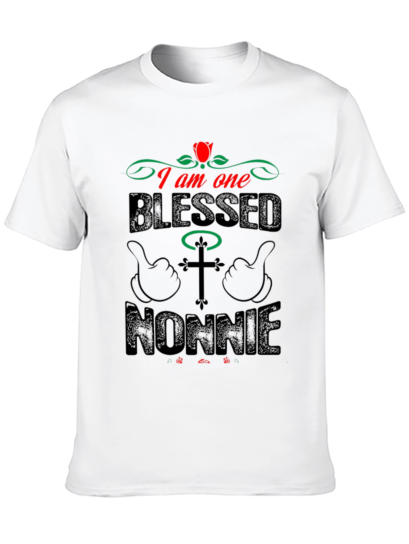Blessed Nonnie T-Shirt - Christian Mens Tee