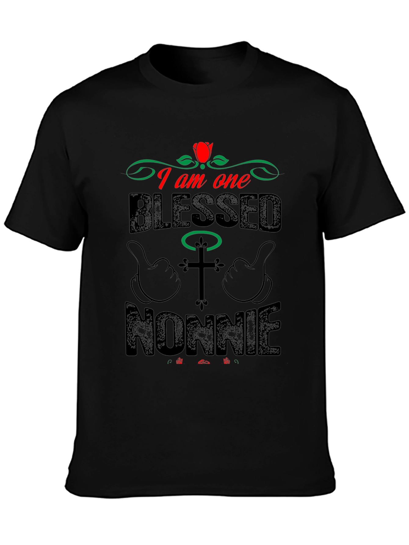 Blessed Nonnie T-Shirt - Christian Mens Tee