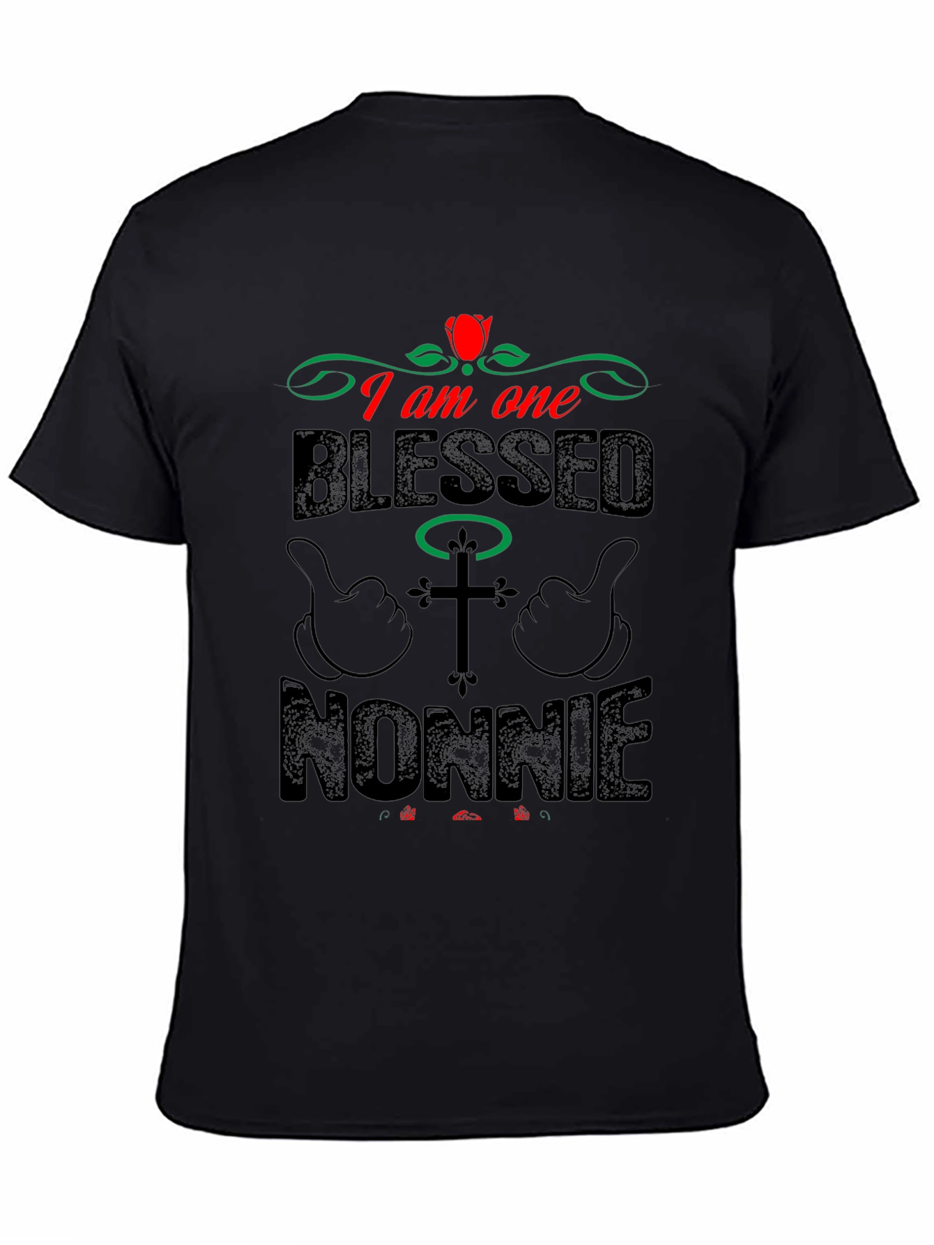 Blessed Nonnie T-Shirt - Christian Mens Tee