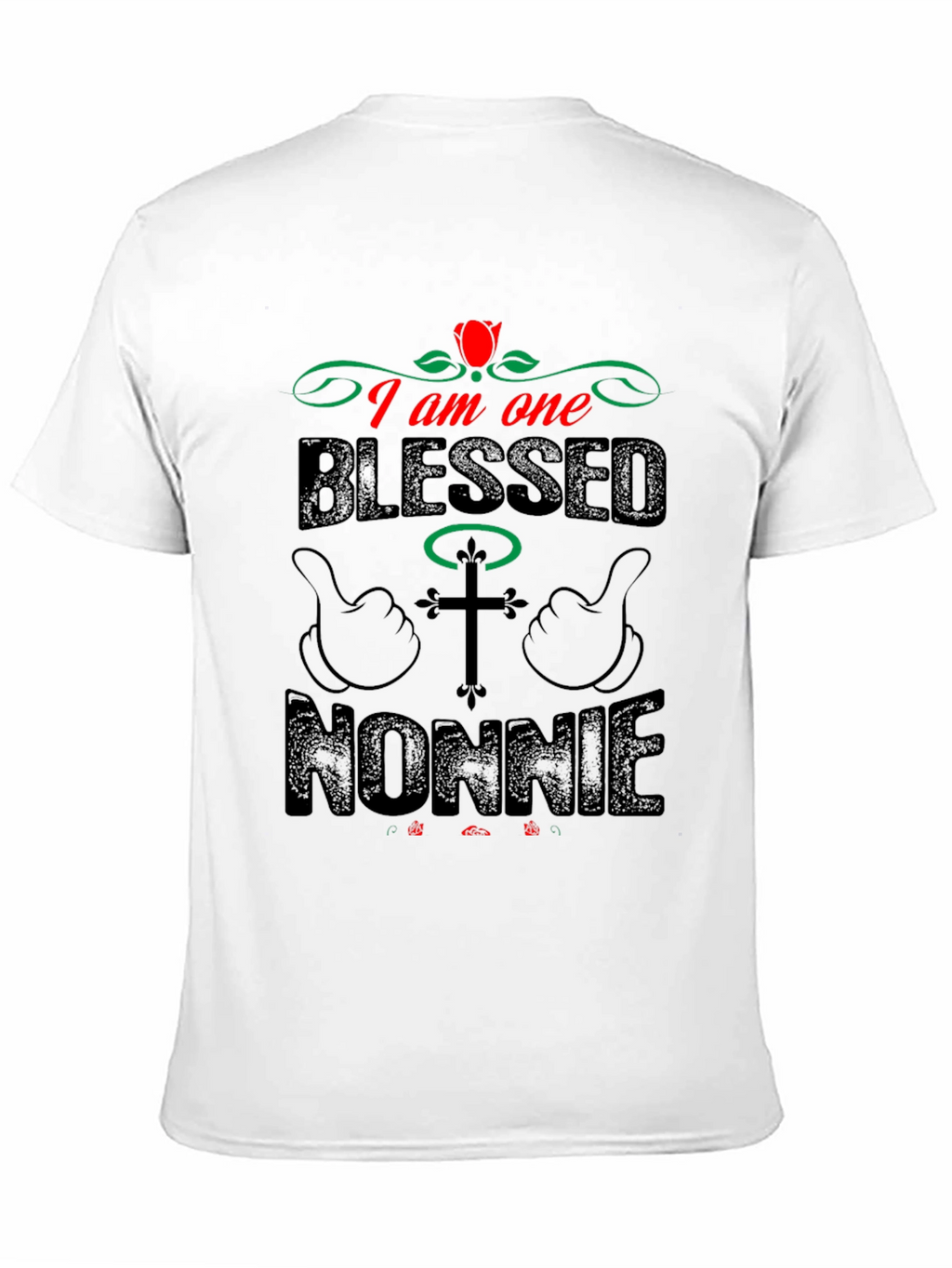 Blessed Nonnie T-Shirt - Christian Mens Tee
