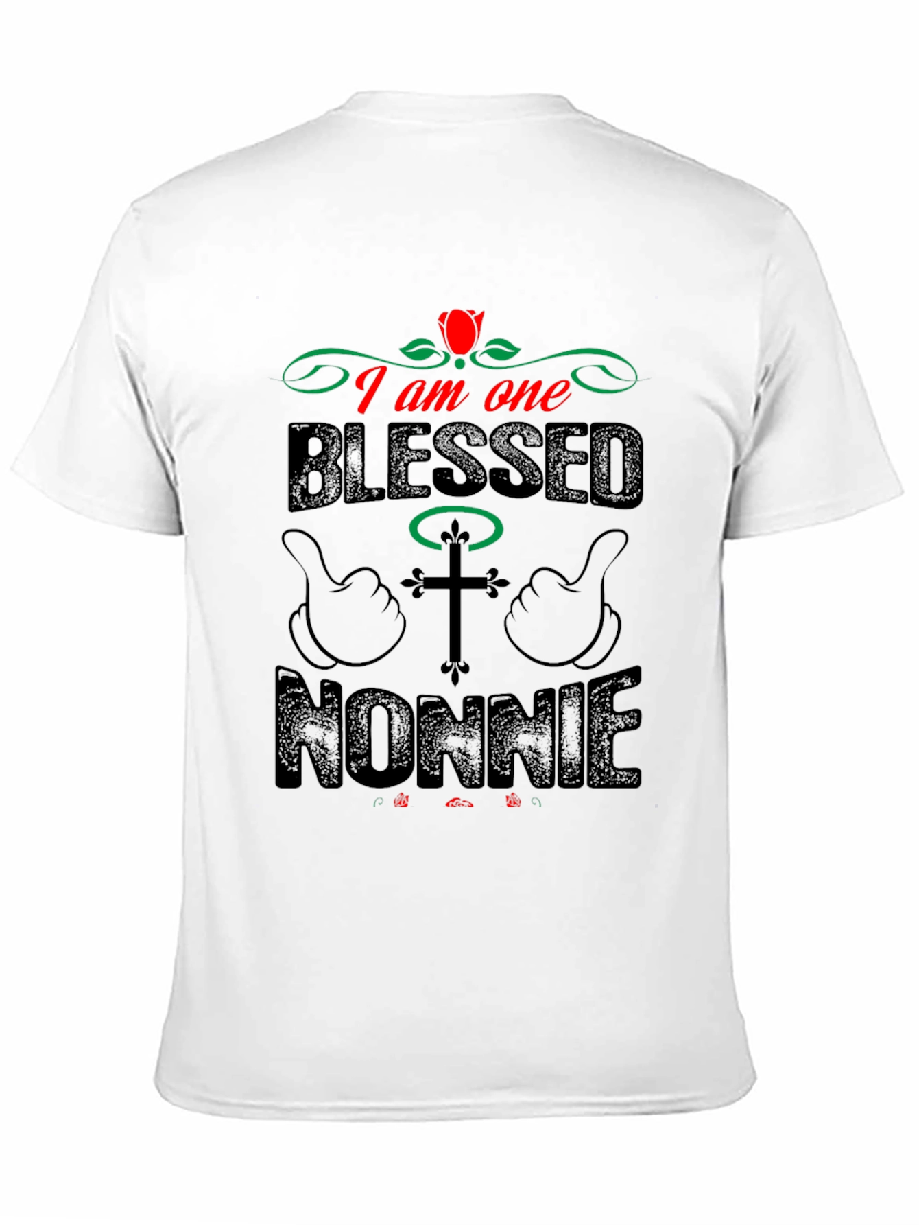 Blessed Nonnie T-Shirt - Christian Mens Tee