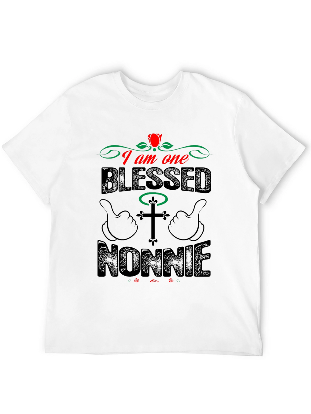 Blessed Nonnie T-Shirt - Christian Mens Tee