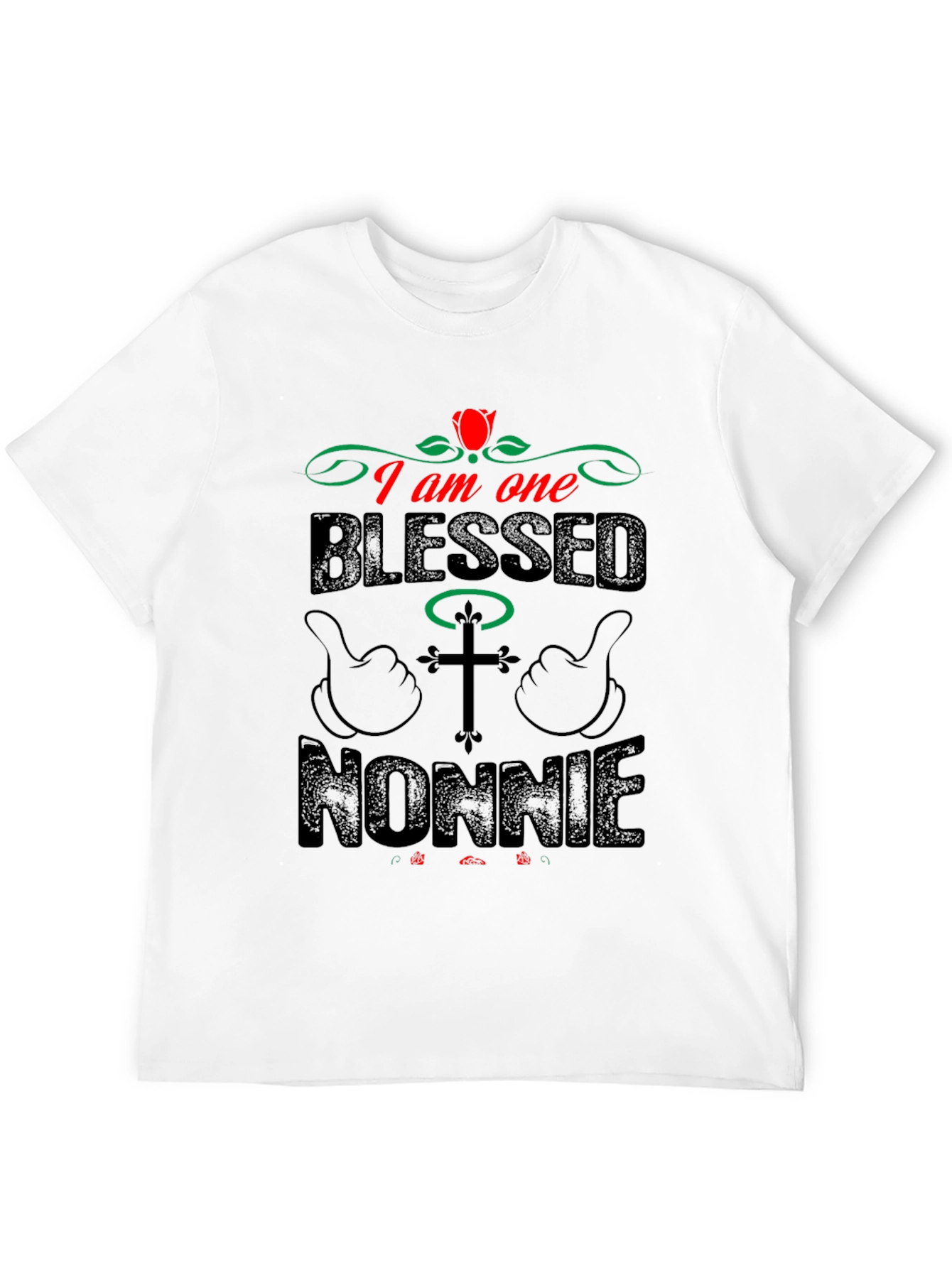 Blessed Nonnie T-Shirt - Christian Mens Tee
