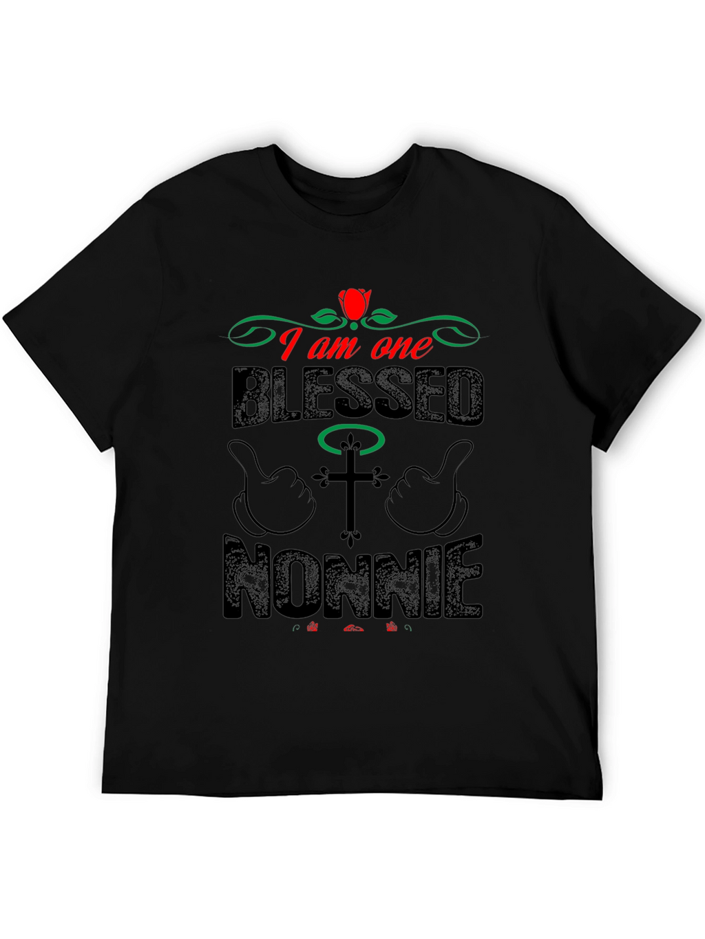 Blessed Nonnie T-Shirt - Christian Mens Tee