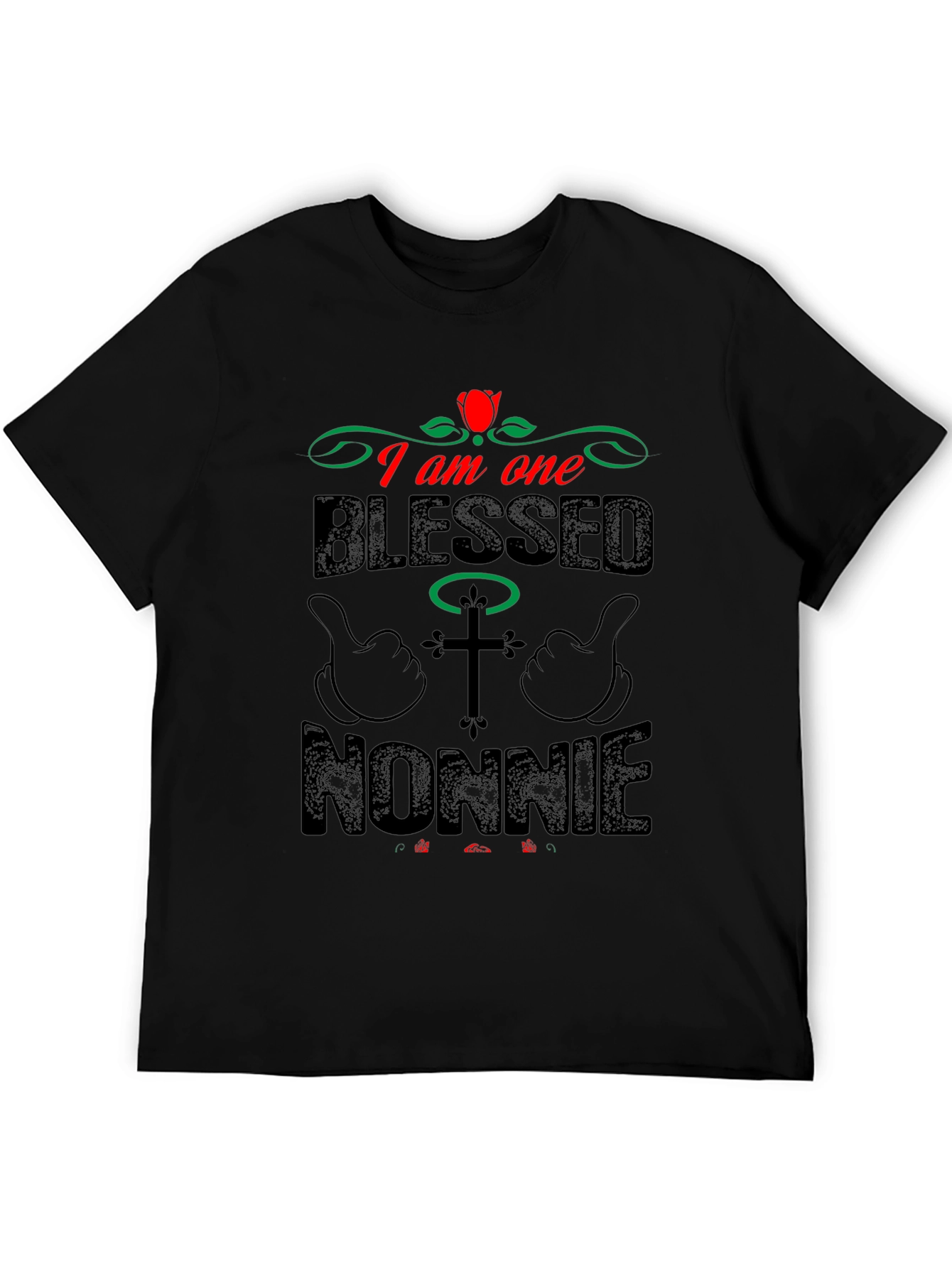 Blessed Nonnie T-Shirt - Christian Mens Tee