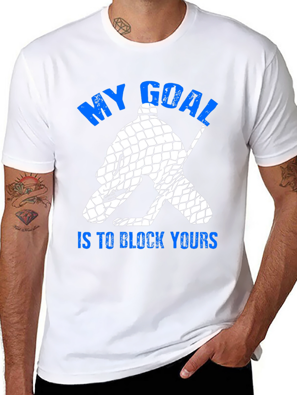 My Goal Is To Block Yours T-Shirt