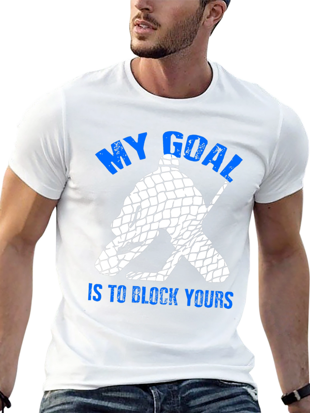My Goal Is To Block Yours T-Shirt