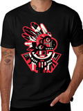 Aztec Bird Graphic T-Shirt - Modern Tribal Tee
