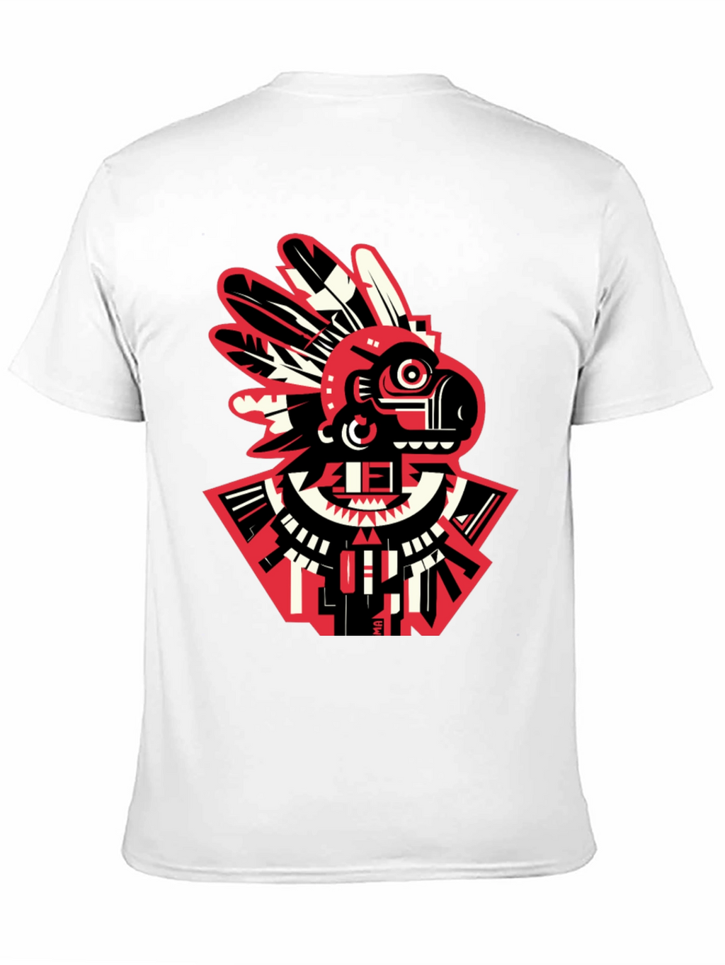 Aztec Bird Graphic T-Shirt - Modern Tribal Tee