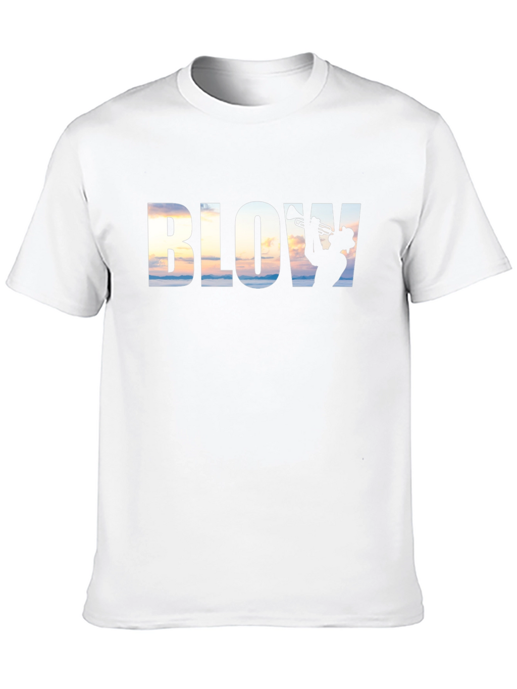 Blow Trumpet Graphic T-Shirt