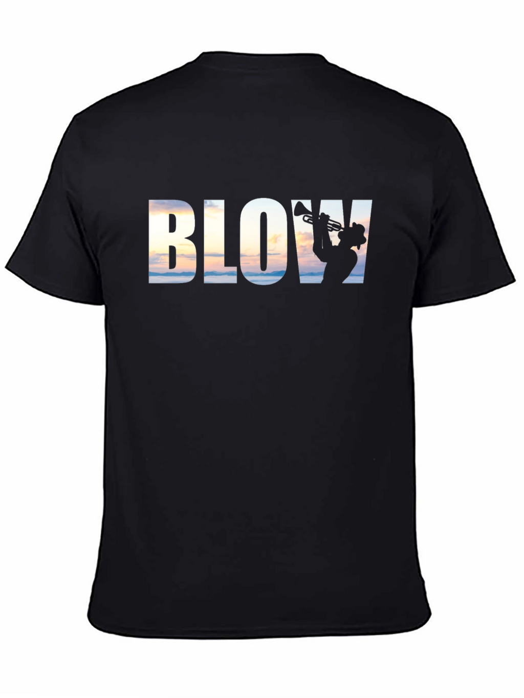 Blow Trumpet Graphic T-Shirt