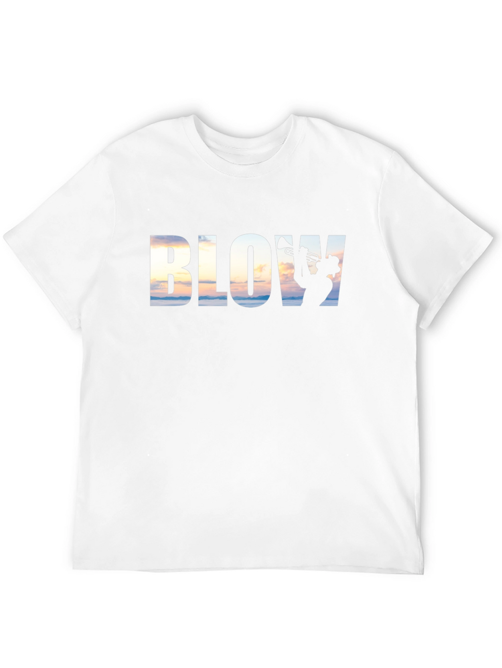Blow Trumpet Graphic T-Shirt