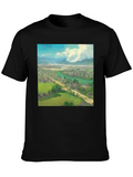 Landscape Graphic Black T-Shirt