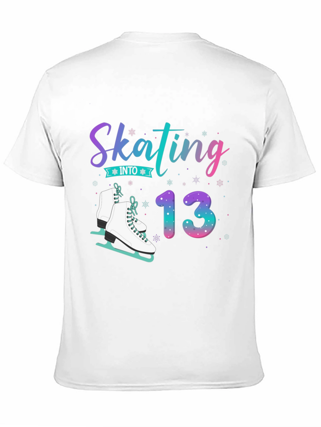 Skating Into 13 Birthday T-Shirt