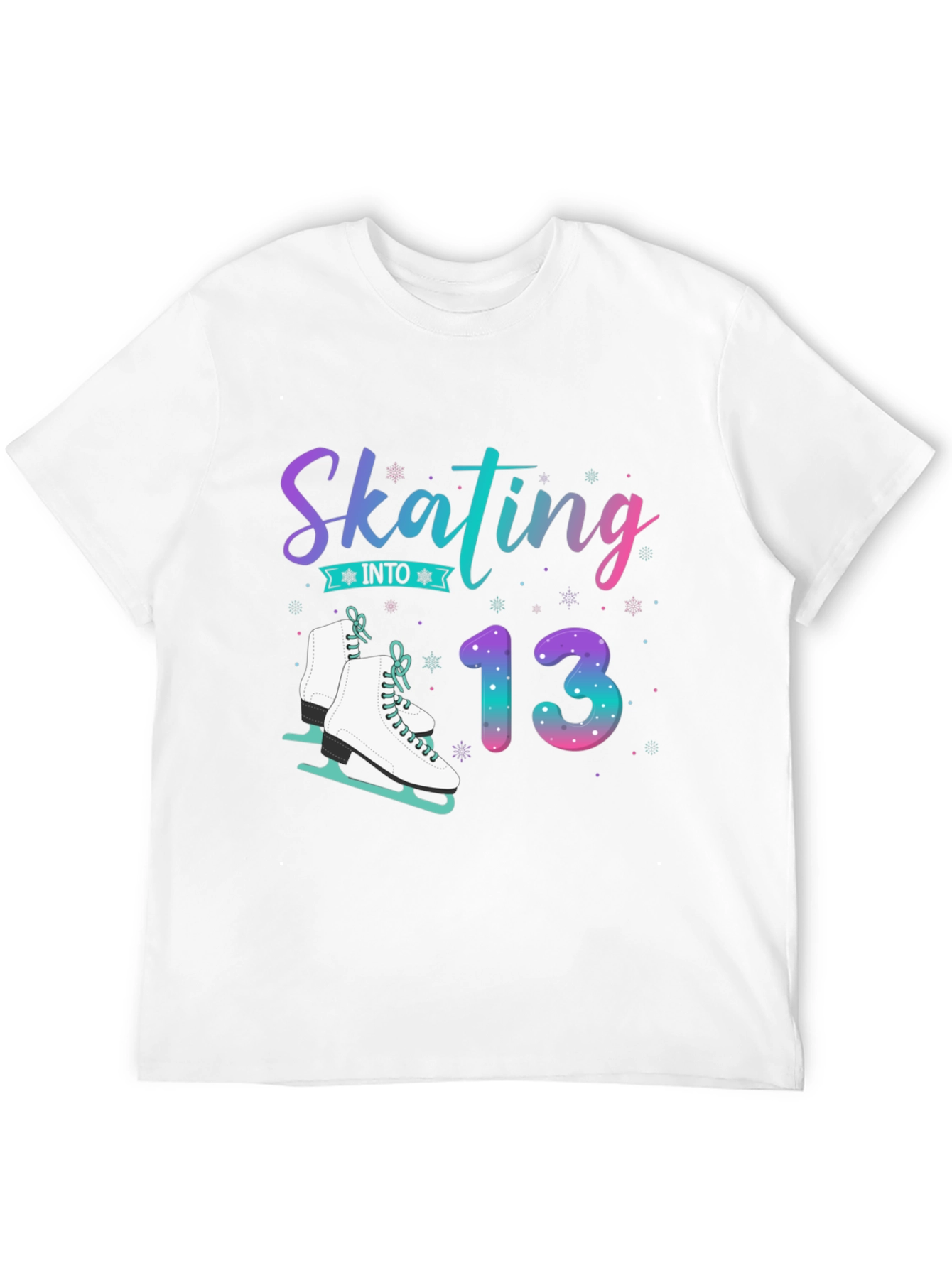 Skating Into 13 Birthday T-Shirt