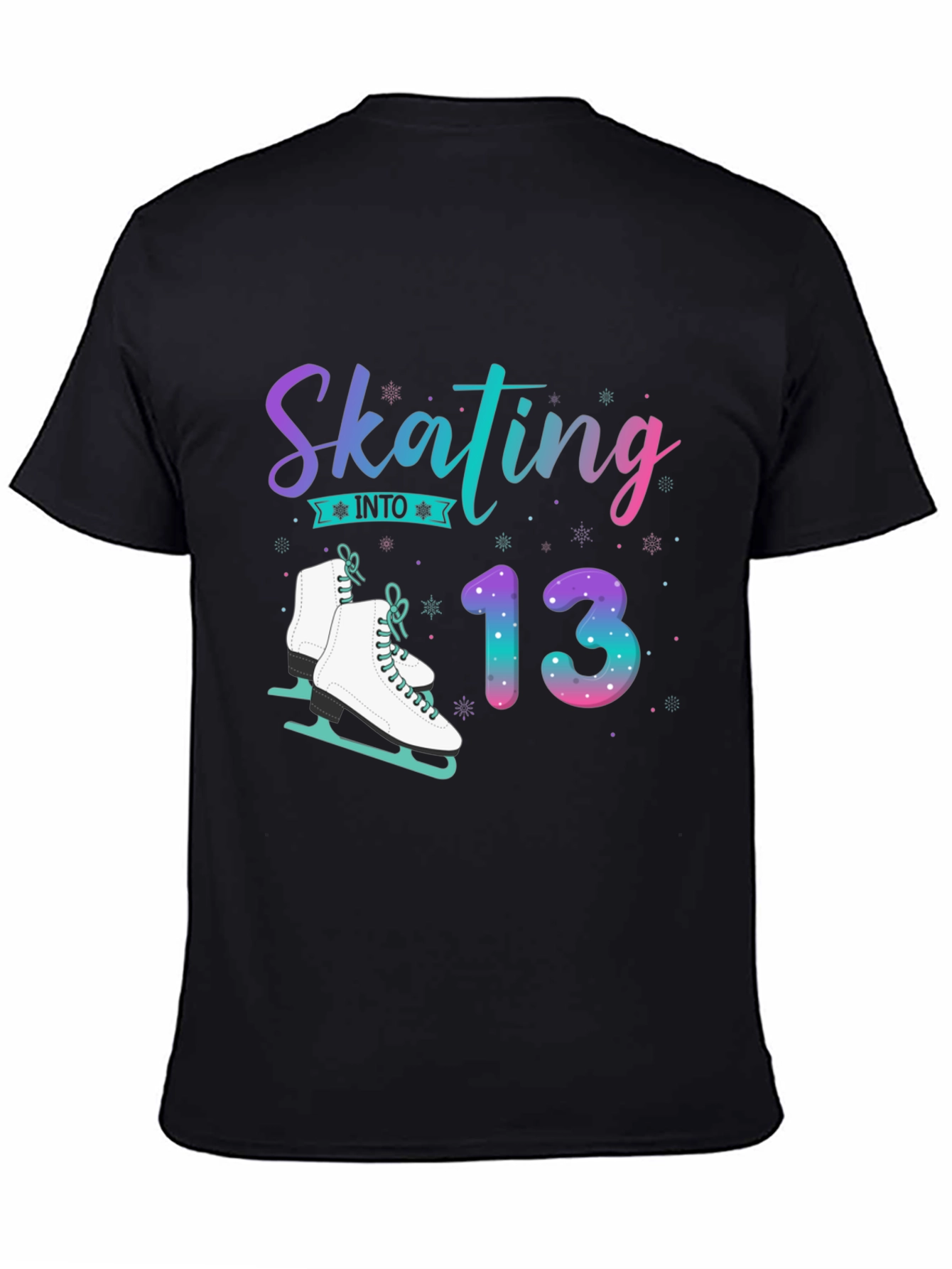 Skating Into 13 Birthday T-Shirt