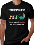 TeacherSaurus T-Shirt - Awesome Teacher Gift