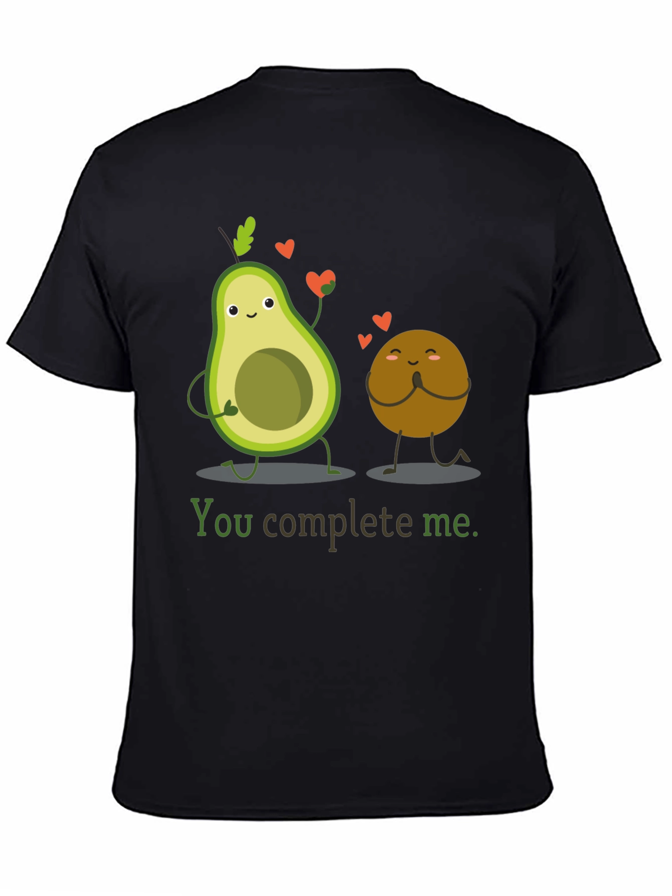 Avocado Love T-Shirt - You Complete Me Graphic Tee