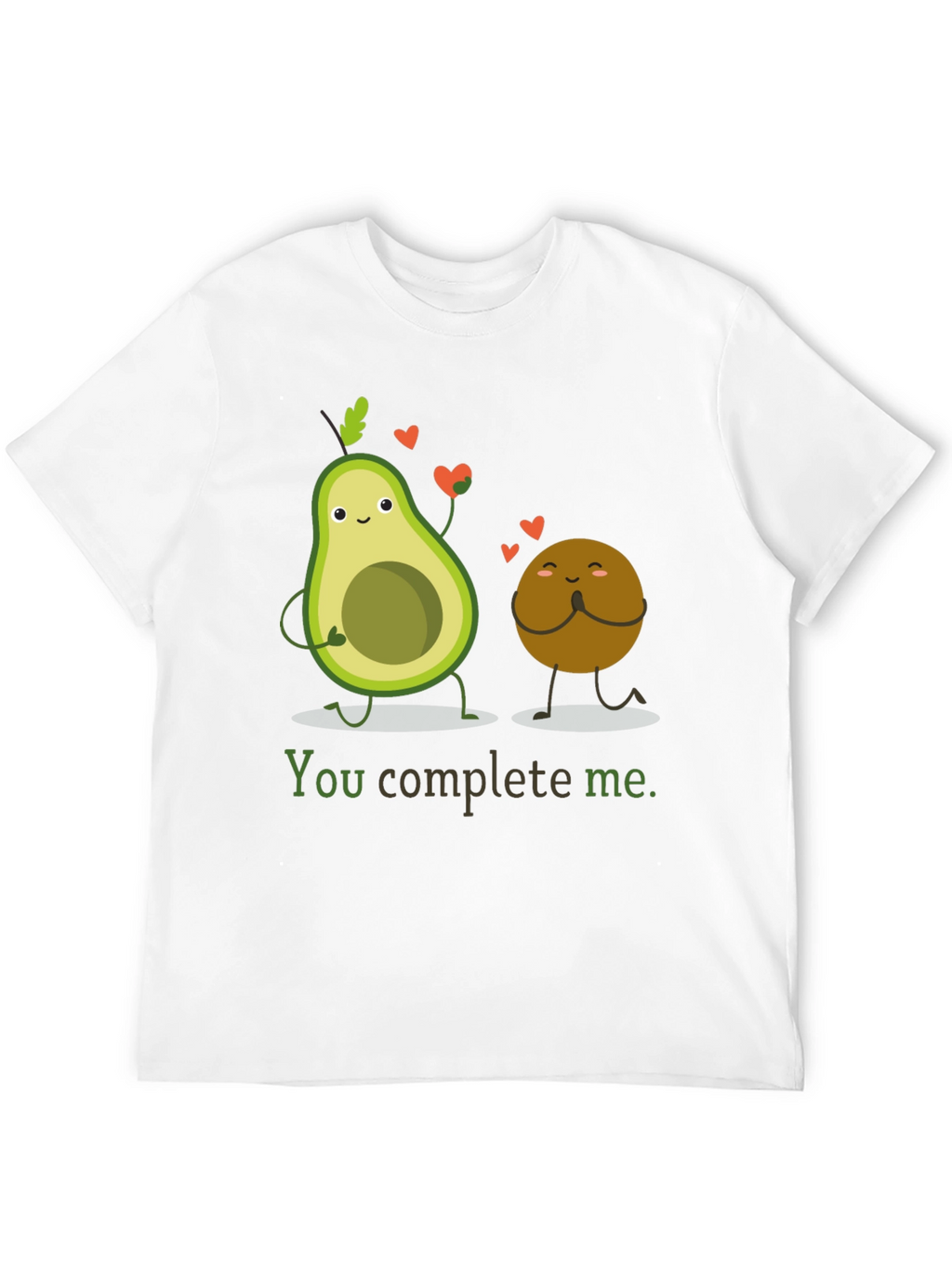 Avocado Love T-Shirt - You Complete Me Graphic Tee