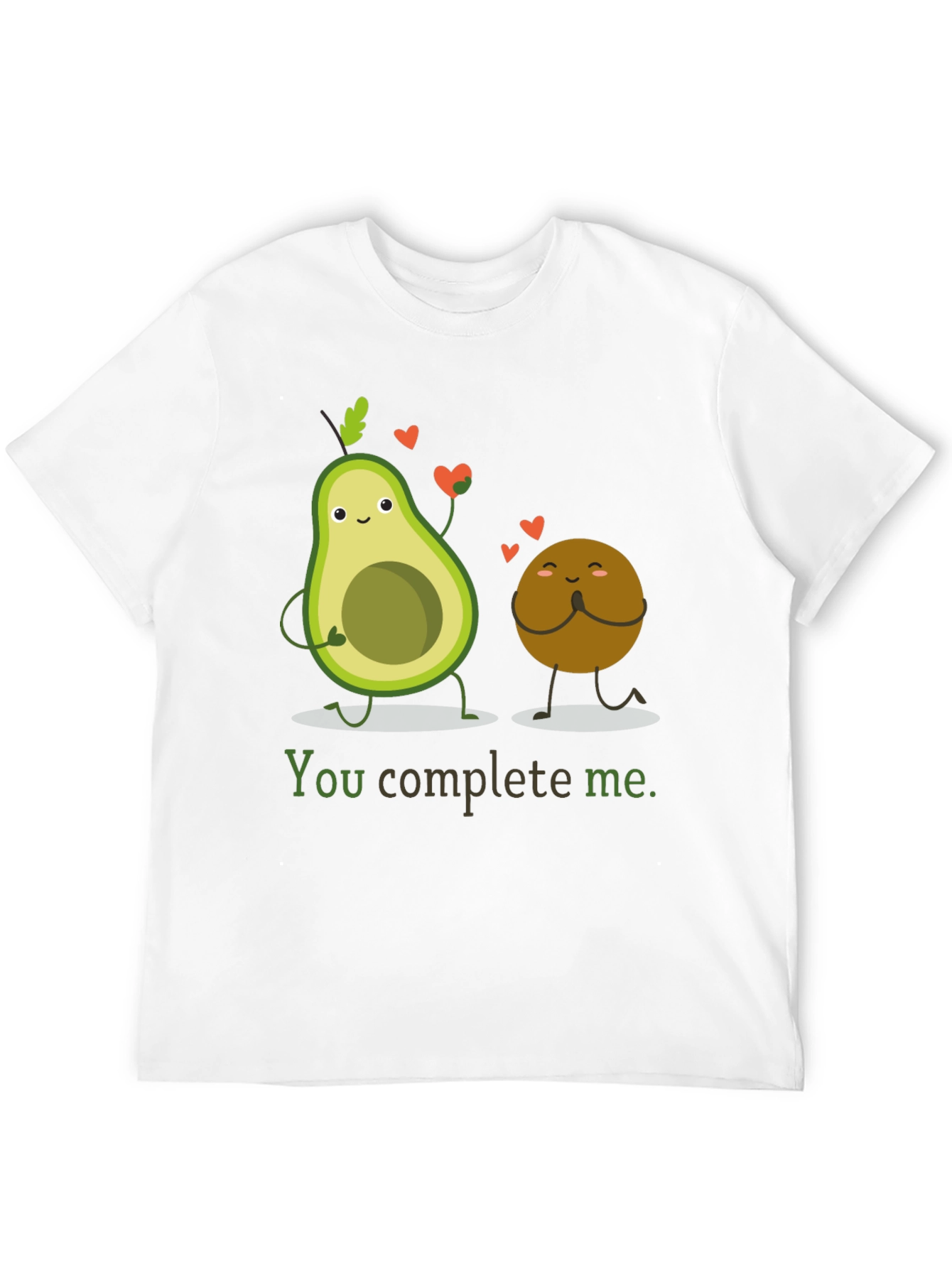 Avocado Love T-Shirt - You Complete Me Graphic Tee