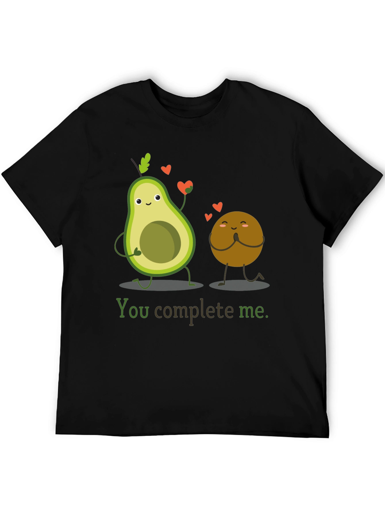 Avocado Love T-Shirt - You Complete Me Graphic Tee