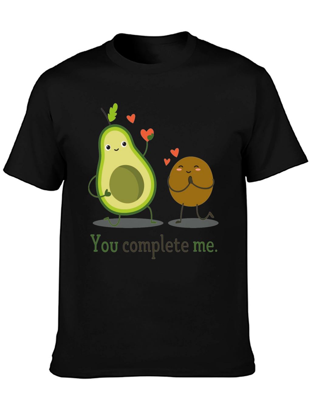 Avocado Love T-Shirt - You Complete Me Graphic Tee