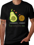 Avocado Love T-Shirt - You Complete Me Graphic Tee