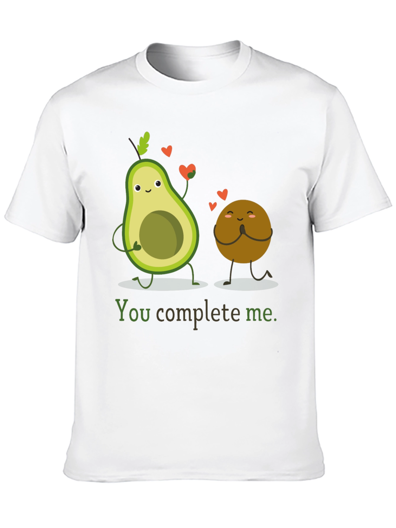 Avocado Love T-Shirt - You Complete Me Graphic Tee