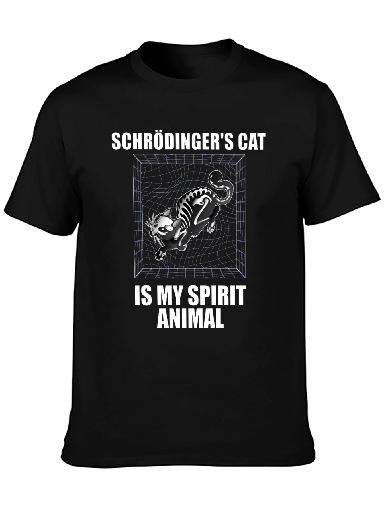 Schrödingers Cat T-Shirt: Spirit Animal Tee