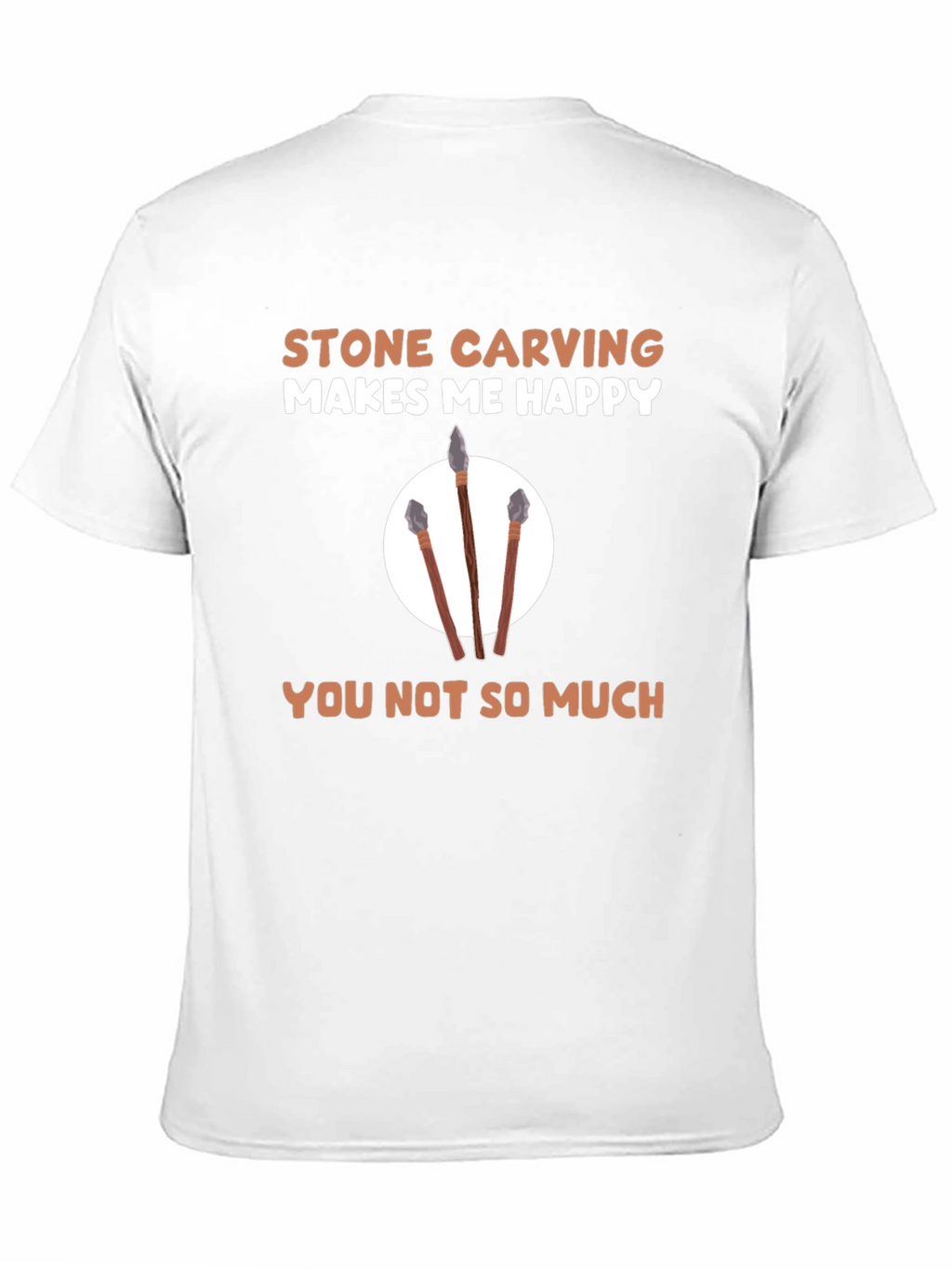 Stone Carving Makes Me Happy T-Shirt