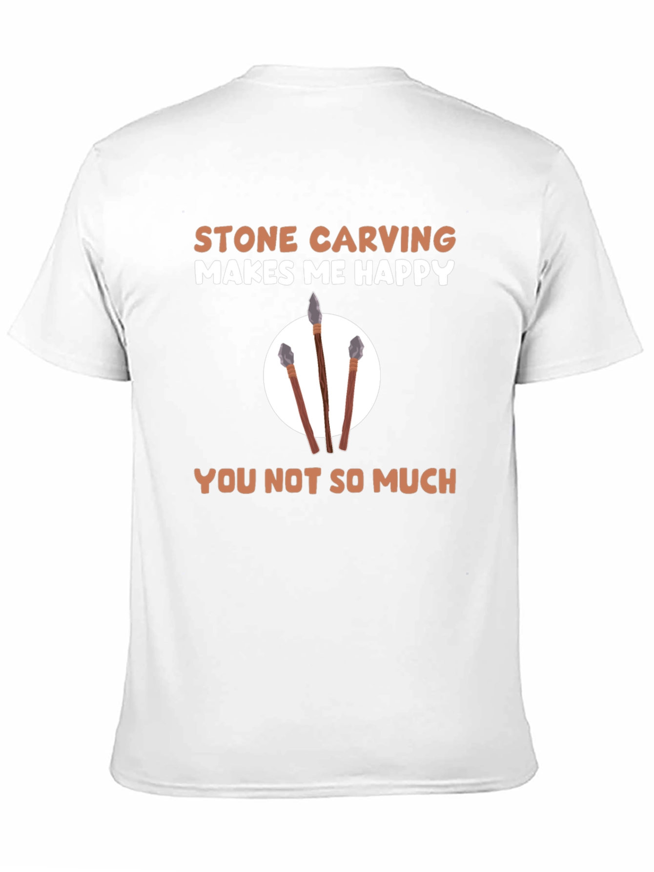 Stone Carving Makes Me Happy T-Shirt