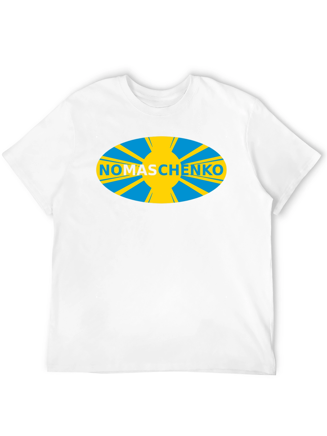 Nomaschenko Graphic Tee - Stylish Black Cotton T-Shirt