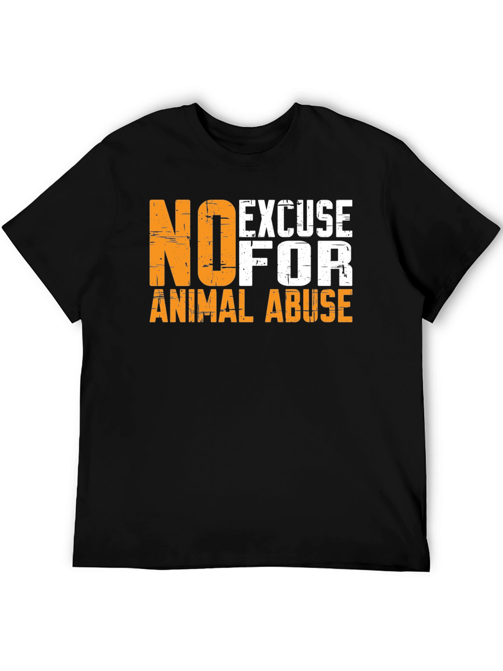 No Excuse for Animal Abuse Graphic Tee