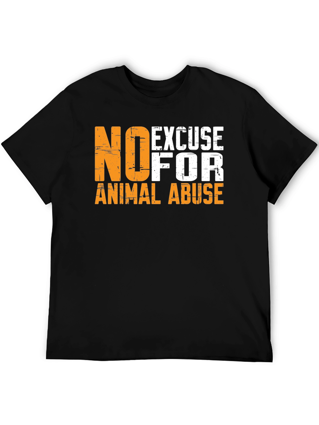 No Excuse for Animal Abuse Graphic Tee