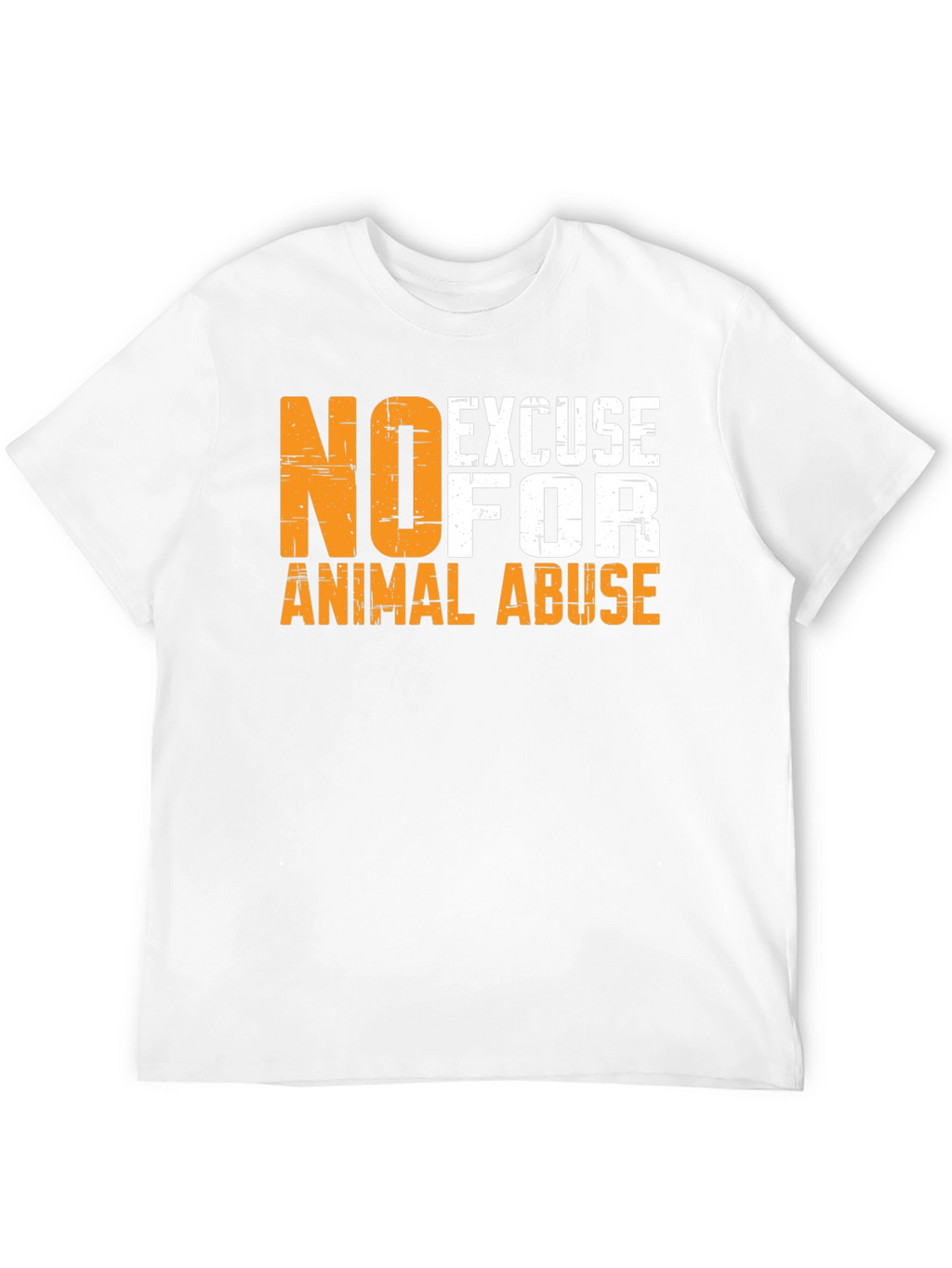 No Excuse for Animal Abuse Graphic Tee