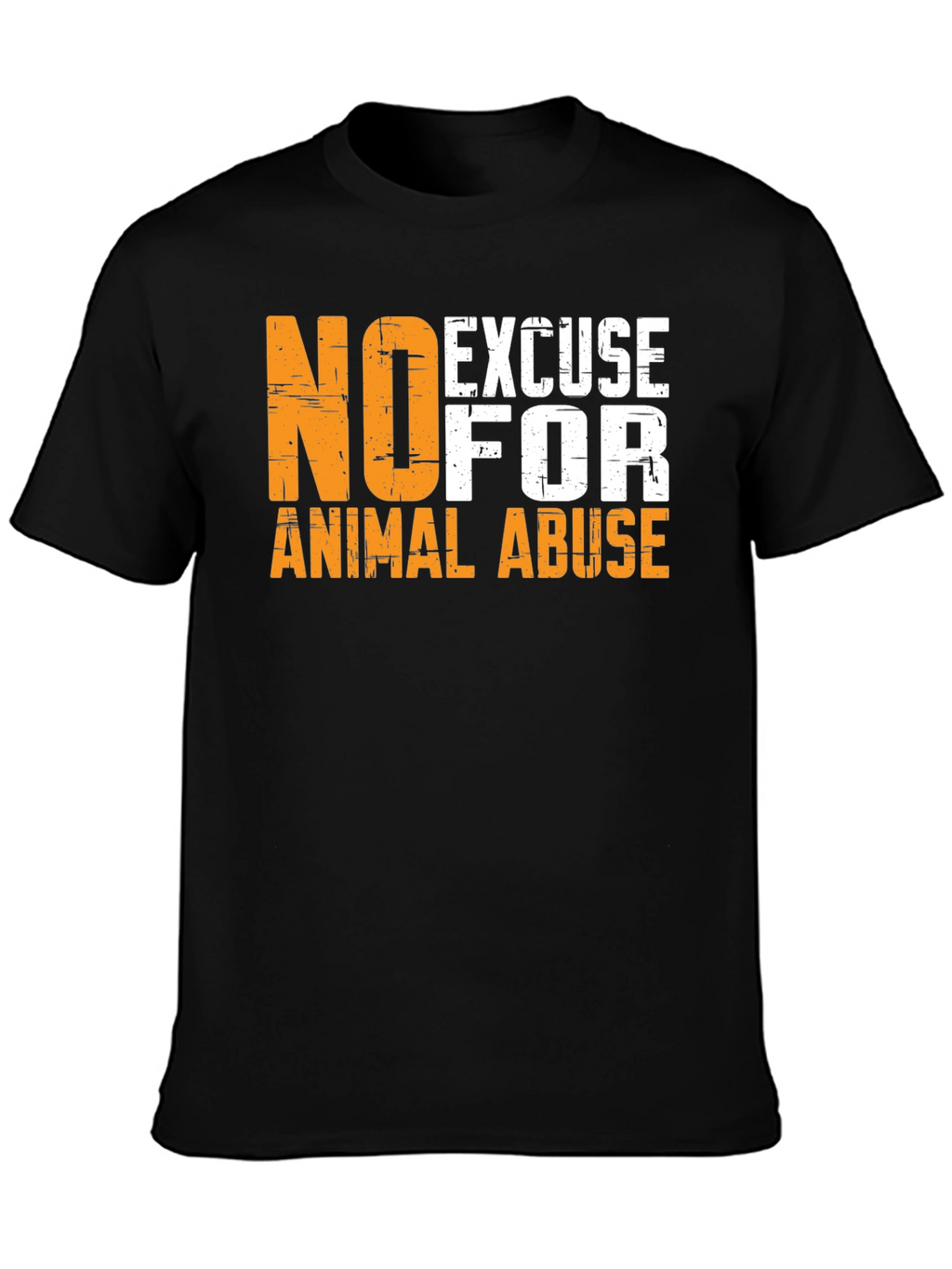 No Excuse for Animal Abuse Graphic Tee
