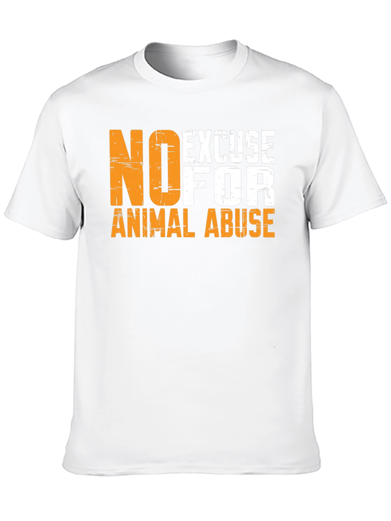 No Excuse for Animal Abuse Graphic Tee