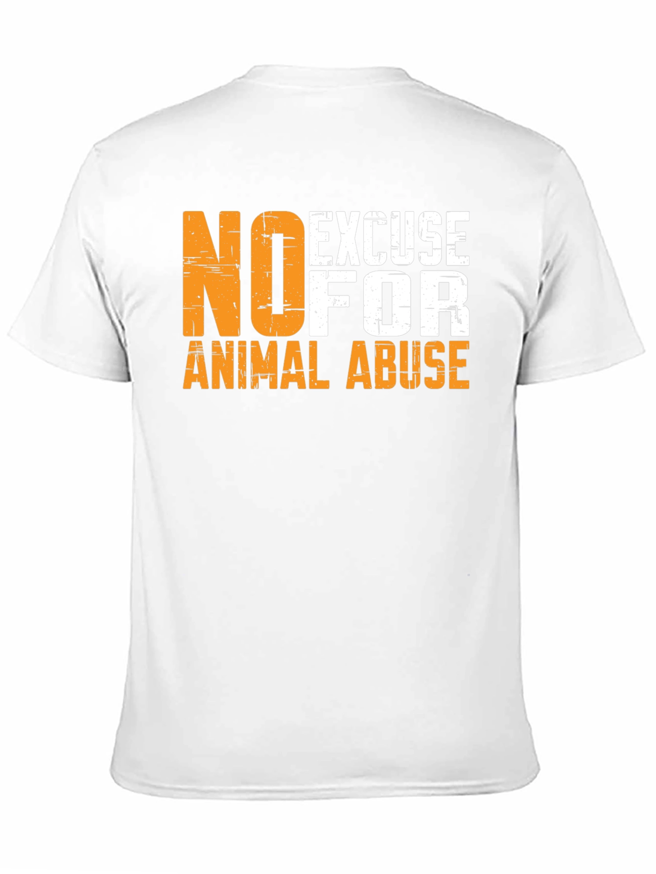 No Excuse for Animal Abuse Graphic Tee