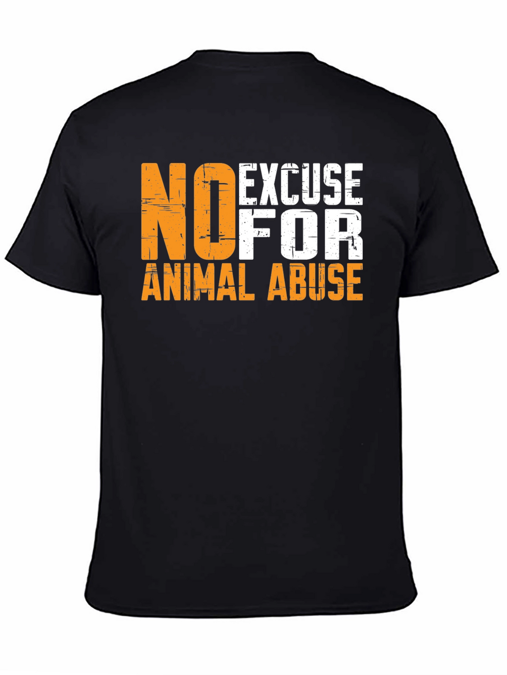 No Excuse for Animal Abuse Graphic Tee