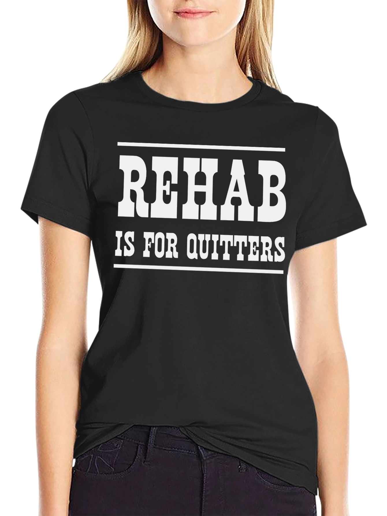 Rehab Is For Quitters Graphic Tee