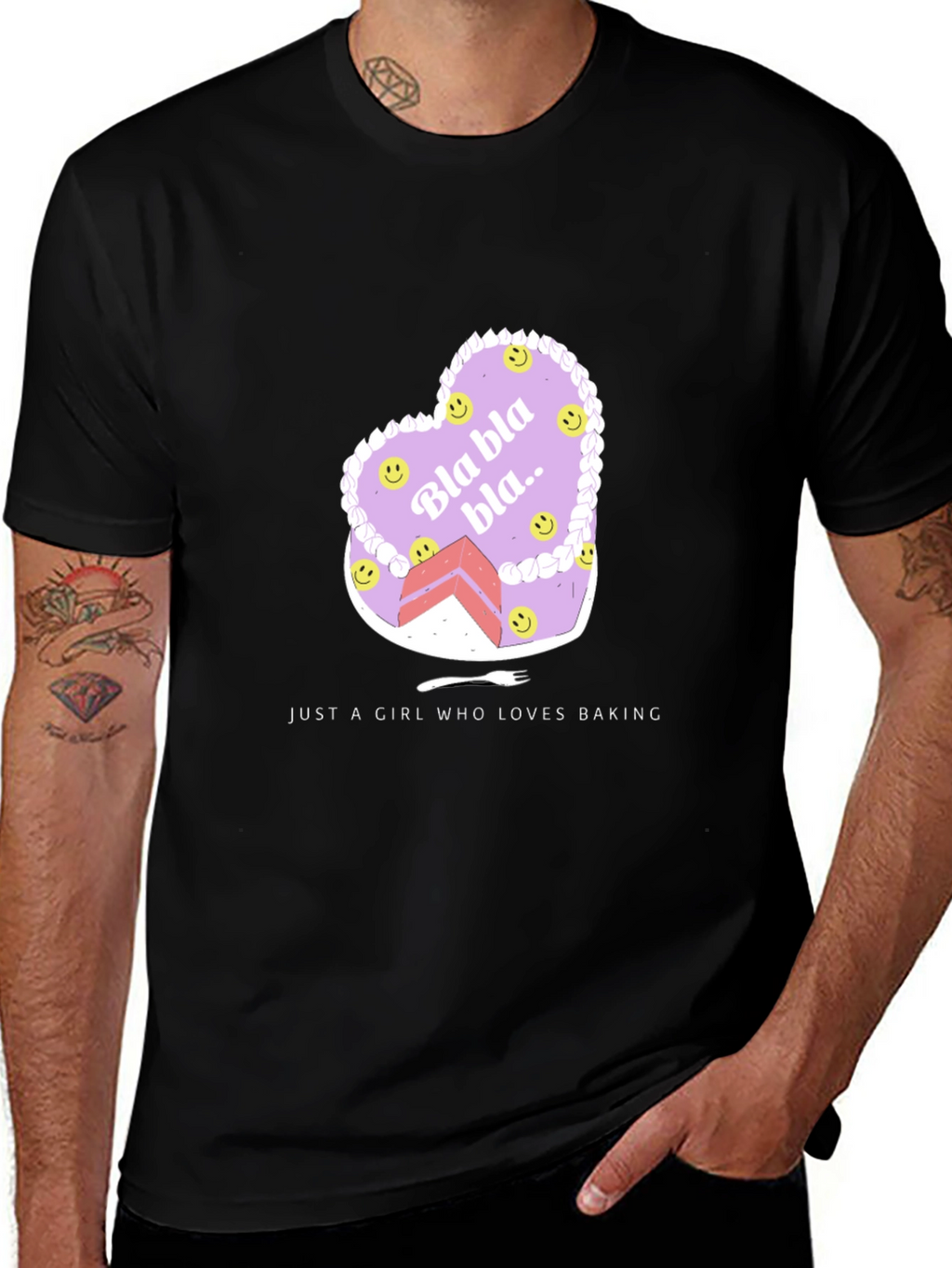 Baking Lover T-Shirt - Cake Design